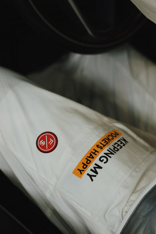 Happy Pockets Jogger (White) Fly Supply Co