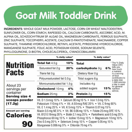 Goat & Oat Bundle: Goat Milk Toddler Drink and Oat Cereal Holle USA