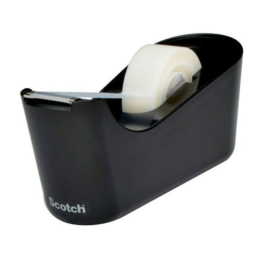 Scotch Desktop Tape Dispenser, Black, 1 Dispenser, 1" Core EasyOptionXY LLC