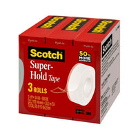 Scotch Super Hold Tape, 3/4 in x 800 in per roll, 3 Rolls EasyOptionXY LLC
