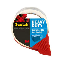 Scotch Heavy Duty Packaging Tape, Clear, 1.88" x 38.2 yd, 1 Dispenser EasyOptionXY LLC