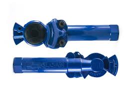BLUE Gladhand with Extended Handle - MAXXGrip Gladhand | 441226 RatchetStrap.Com