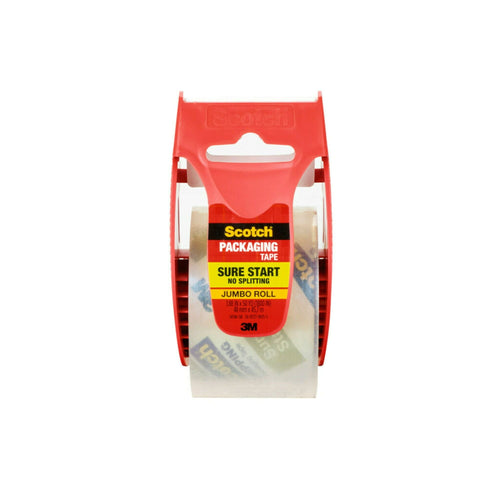 Scotch Sure Start Packaging Tape, Clear, 1.88" x 50 yd., 1 Total EasyOptionXY LLC