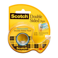 Scotch Removable Double Sided Tape, 3/4 in x 200 in, 1 Dispenser EasyOptionXY LLC
