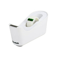 Scotch Tape Dispenser Includes Tape, White, .75 in x 350 in, 1 Dispenser EasyOptionXY LLC
