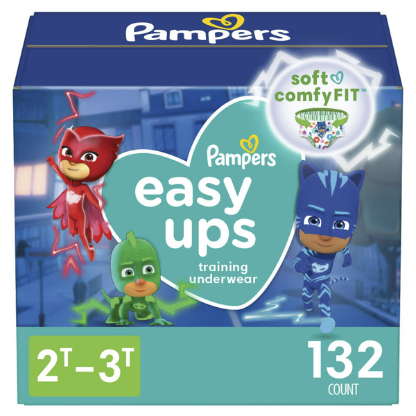 Pampers Easy Ups Training Underwear Boys, 2T-3T, 132 Count EasyOptionXY LLC
