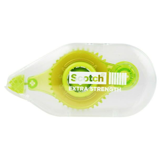Scotch Adhesive Dot Roller Value Pack, Green Dispenser, .31 in x 16.3 yd, 4 Pack EasyOptionXY LLC