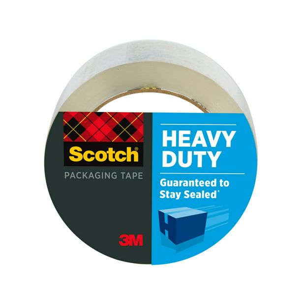 Scotch Heavy Duty Packaging Tape, 1.88" x 54.6 yd, Clear, 1 Roll EasyOptionXY LLC