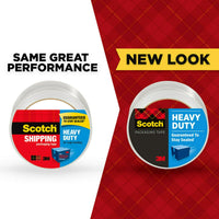Scotch Heavy Duty Packaging Tape, 1.88" x 54.6 yd, Clear, 1 Roll EasyOptionXY LLC