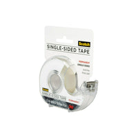 Scotch Single Sided Permanent Tape, Clear, 3/4" x 400", 1 Dispenser EasyOptionXY LLC