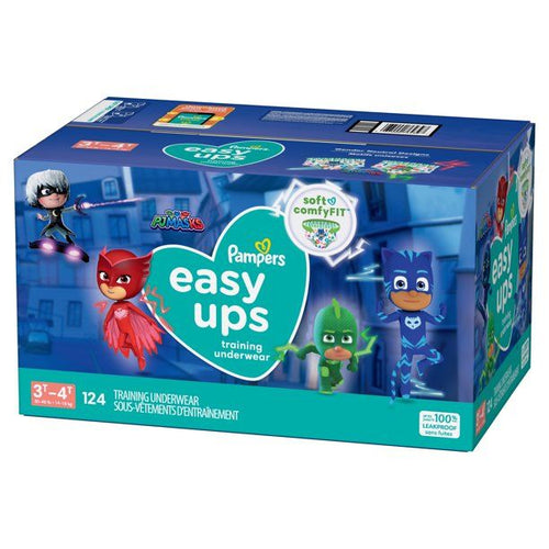 Pampers Easy Ups Training Underwear Boys Size 3T-4T, 124 Count EasyOptionXY LLC