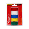 Scotch Colored Plastic Tape, 3/4 in x 125 in, Red, White, Blue, Yellow, Green EasyOptionXY LLC