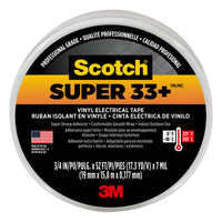 Scotch Super 33+ Vinyl Electrical Tape Roll And 3M 3407NA Friction Tape Roll, 2 Rolls Total EasyOptionXY LLC