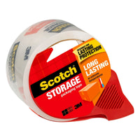 Scotch Long Lasting Storage Packaging Tape, Clear, 1.88 in x 38.2 yd, 1 Dispenser EasyOptionXY LLC