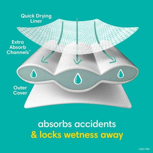 Pampers Easy Ups Training Underwear Boys Size 3T-4T, 124 Count EasyOptionXY LLC