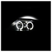 Spyder BMW Z4 03-08 Projector Headlights Halogen Model Only - LED Halo Black PRO-YD-BMWZ403-HL-BK OffRoadUSA.com