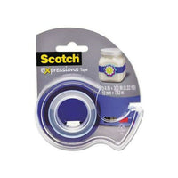 Scotch C214BLU2D Scotch Expressions Magic Tape with Dispenser, 3/4 x 300, Dark Blue EasyOptionXY LLC