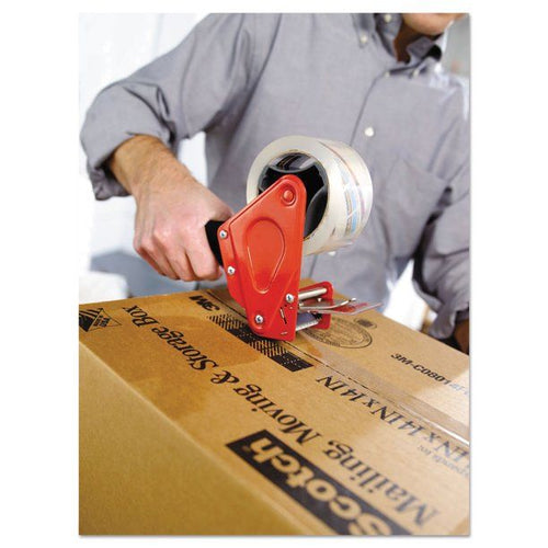 Scotch 3m/commercial Tape Div. Pistol Grip Packaging Tape Dispenser, 3" Core, Metal, Red EasyOptionXY LLC