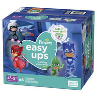Pampers Easy Ups Male Training Pants Size 4T-5T, 66 Count EasyOptionXY LLC