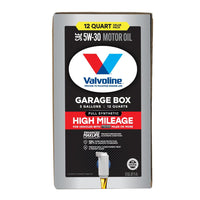 Valvoline Full Synthetic High Mileage 5W-30 Motor Oil, 12 QT EasyOptionXY LLC