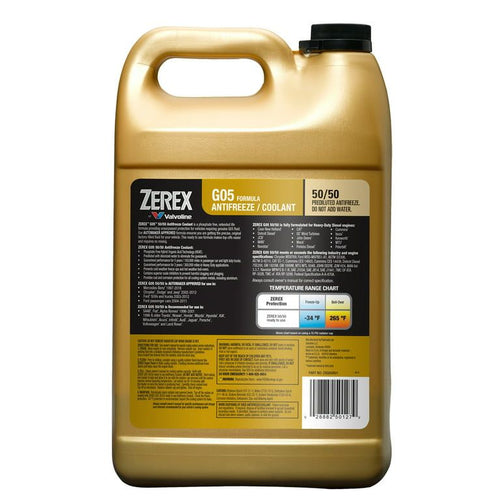 Zerex G05 Phosphate Free Antifreeze / Coolant 50/50 Ready-to-Use 1 GA EasyOptionXY LLC