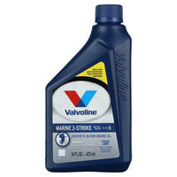 Valvoline 2-Stroke TC-W3 Certified Outboard Marine Conventional Motor Oil 16 Fluid Ounce EasyOptionXY LLC