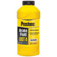 Prestone Dot 4 Brake Fluid - 12 fl oz- Synthetic, High Grade, 50,000 mile EasyOptionXY LLC