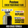Prestone Dot 4 Brake Fluid - 12 fl oz- Synthetic, High Grade, 50,000 mile EasyOptionXY LLC
