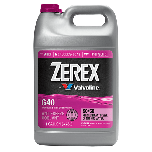 Zerex G40 Phosphate and Nitrite Free Antifreeze/Coolant 50/50 Prediluted Ready-to-Use 1 GA EasyOptionXY LLC