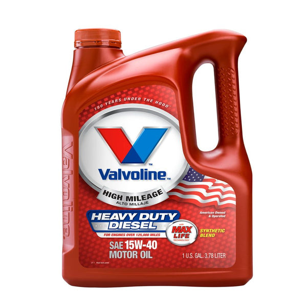 Valvoline MaxLife High Mileage SAE 15W-40 Heavy Duty Motor Oil 1 Gallon EasyOptionXY LLC