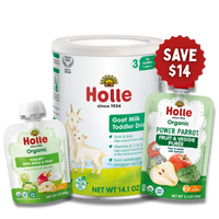 Goat & Greens Variety Bundle: Goat Milk, Power Parrot, Apple & Pear Yogurt