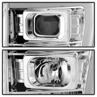 Spyder 11-16 Ford F-250/F-350 V2 Projector Headlights - Light Bar DRL - Chrome PRO-YD-FS11V2-LB-C OffRoadUSA.com