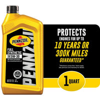 Pennzoil Full Synthetic 5W-30 Motor Oil, 1 Quart EasyOptionXY LLC