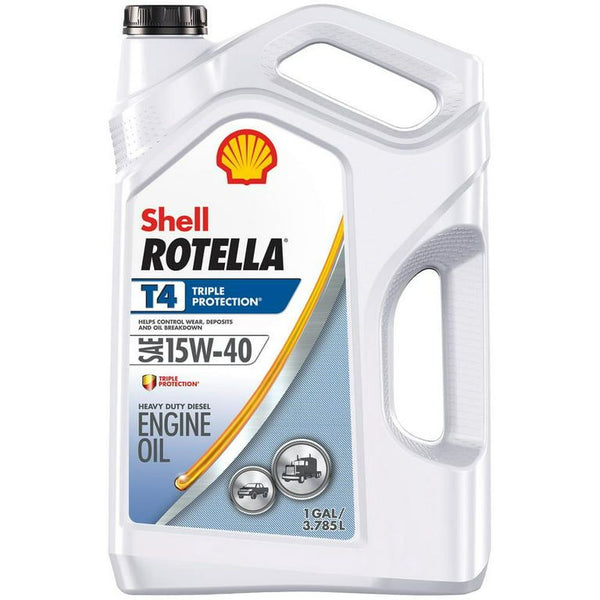 Shell Rotella T4 Triple Protection 15W-40 Diesel Motor Oil, 1 Gallon EasyOptionXY LLC