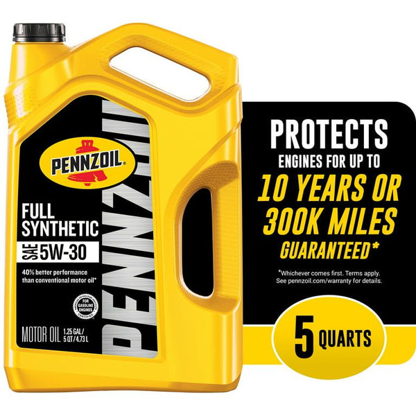 Pennzoil Full Synthetic 5W-30 Motor Oil, 5 Quart EasyOptionXY LLC