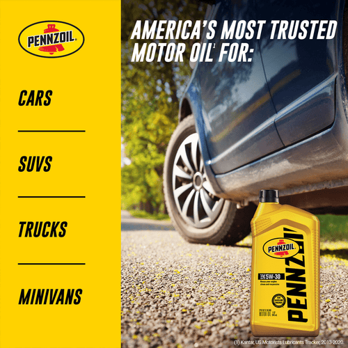 Pennzoil Synthetic Blend 5W-30 Motor Oil, 1-Quart EasyOptionXY LLC