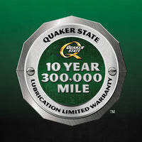 Quaker State High Mileage 10W-30 Synthetic Blend Motor Oil, 5 Quart EasyOptionXY LLC