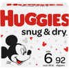 Huggies Snug & Dry Baby Diapers Size 6; Count 92 EasyOptionXY LLC