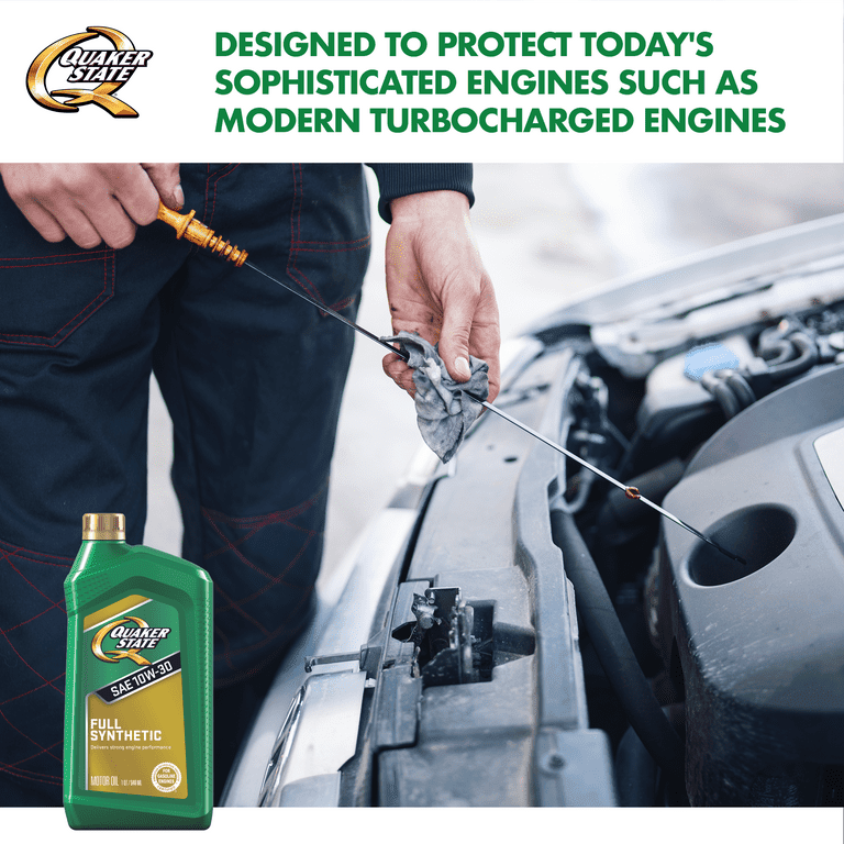 Quaker State Full Synthetic 10W-30 Motor Oil, 1-Quart EasyOptionXY LLC