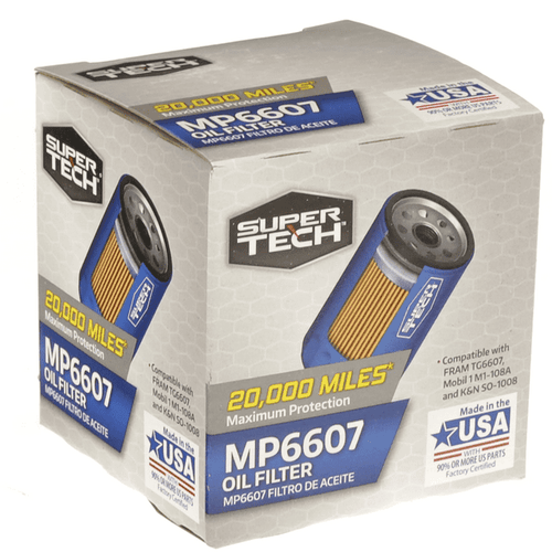 Super Tech MP6607, Maximum Performance 20,000 mile Oil Filter for Infiniti, Nissan, Mazda EasyOptionXY LLC