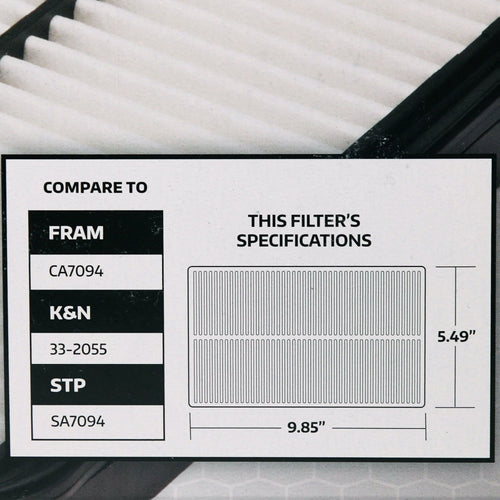 Super Tech 1585 Engine Air Filter, Replacement Filter for GM EasyOptionXY LLC