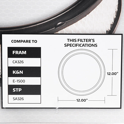 Super Tech 1595 Engine Air Filter, Replacement Filter for GM or GM Truck EasyOptionXY LLC