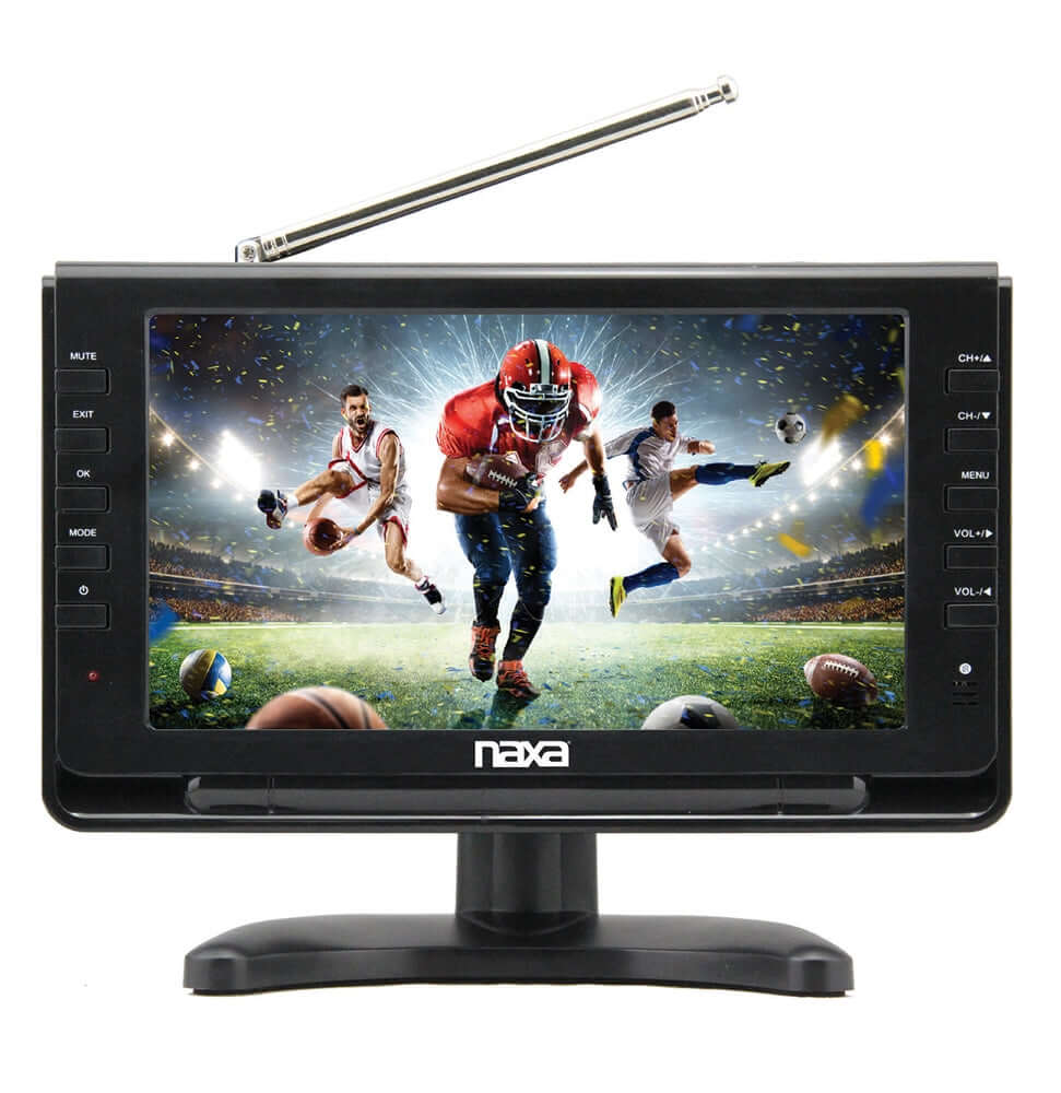 10" Portable Naxa 12 Volt TV & Digital Multimedia Player (NT-110)