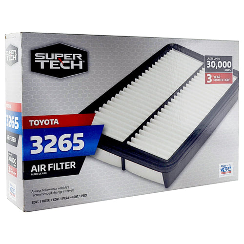 Super Tech 3265 Engine Air Filter, Replacement Filter for Toyota EasyOptionXY LLC