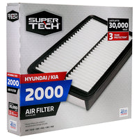 Super Tech 2000 Engine Air Filters, Replacement for Hyundai and Kia EasyOptionXY LLC