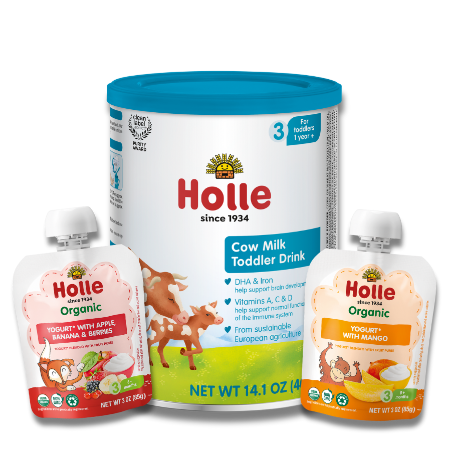 Strong Bones Bundle: Cow Milk, Mango Yogurt, Apple, Banana, Berries Yogurt