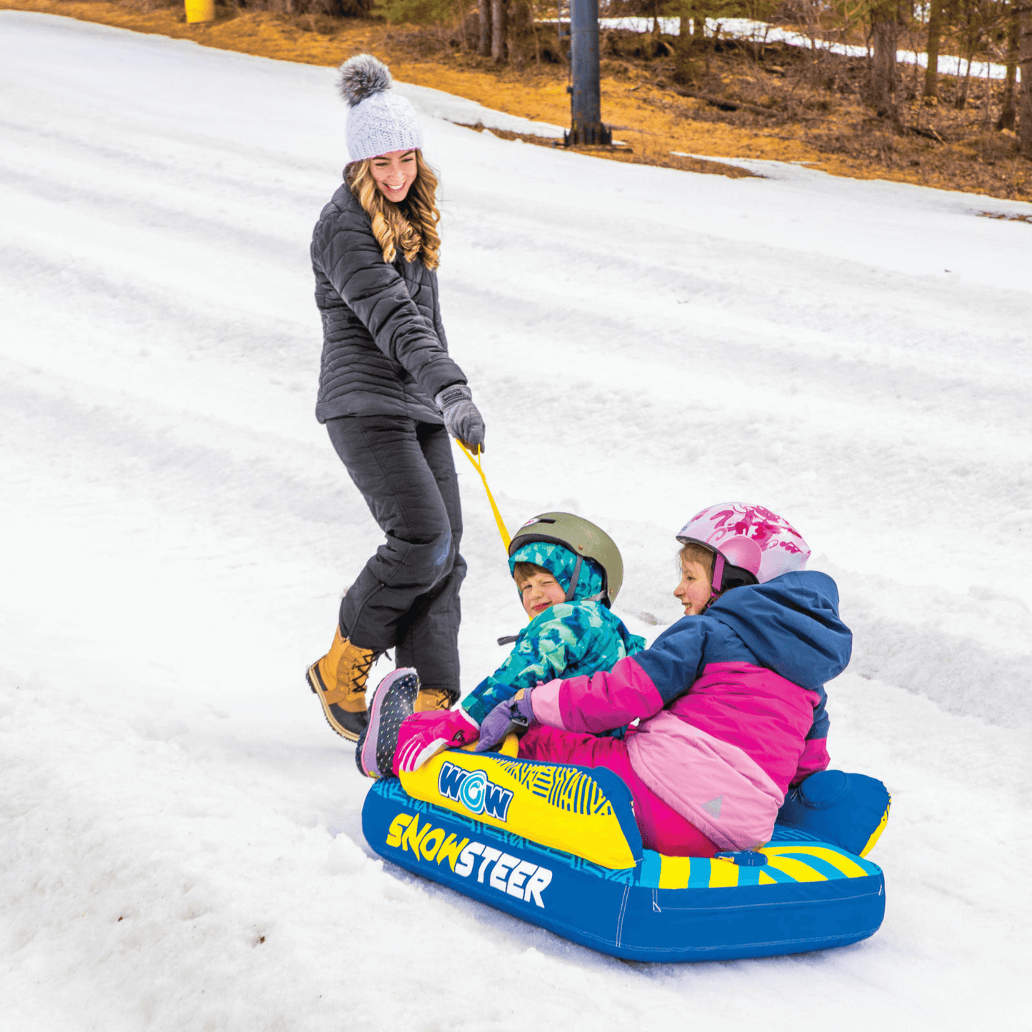 WOW Sports SnowSteer Snow Sled