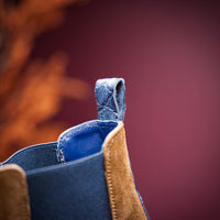 Zelli Italia Zelli Italia 46-210-CGN GIANNA Suede Chelsea Boot, Cognac