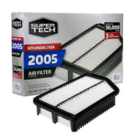 Super Tech 2005 Engine Air Filter, Replacement Filter for Hyundai and Kia EasyOptionXY LLC