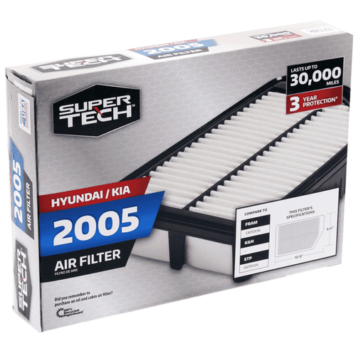 Super Tech 2005 Engine Air Filter, Replacement Filter for Hyundai and Kia EasyOptionXY LLC